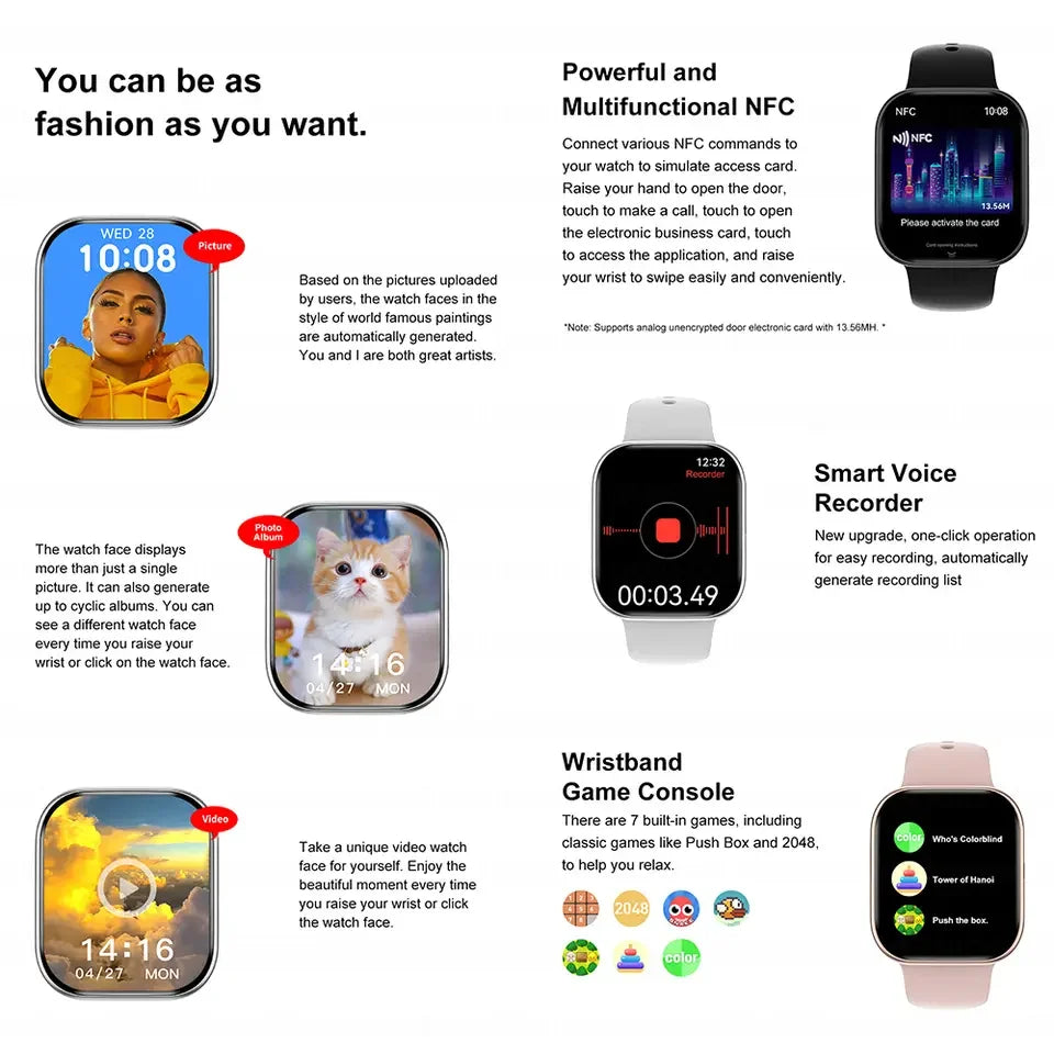 Elegant Health Smartwatch™ – Style Meets Smart Technology