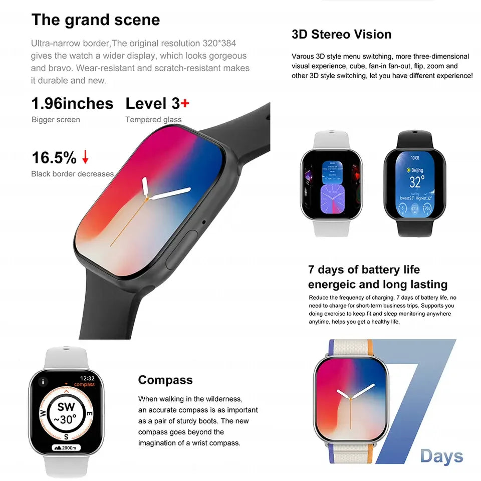 Elegant Health Smartwatch™ – Style Meets Smart Technology