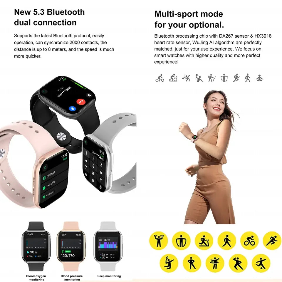 Elegant Health Smartwatch™ – Style Meets Smart Technology