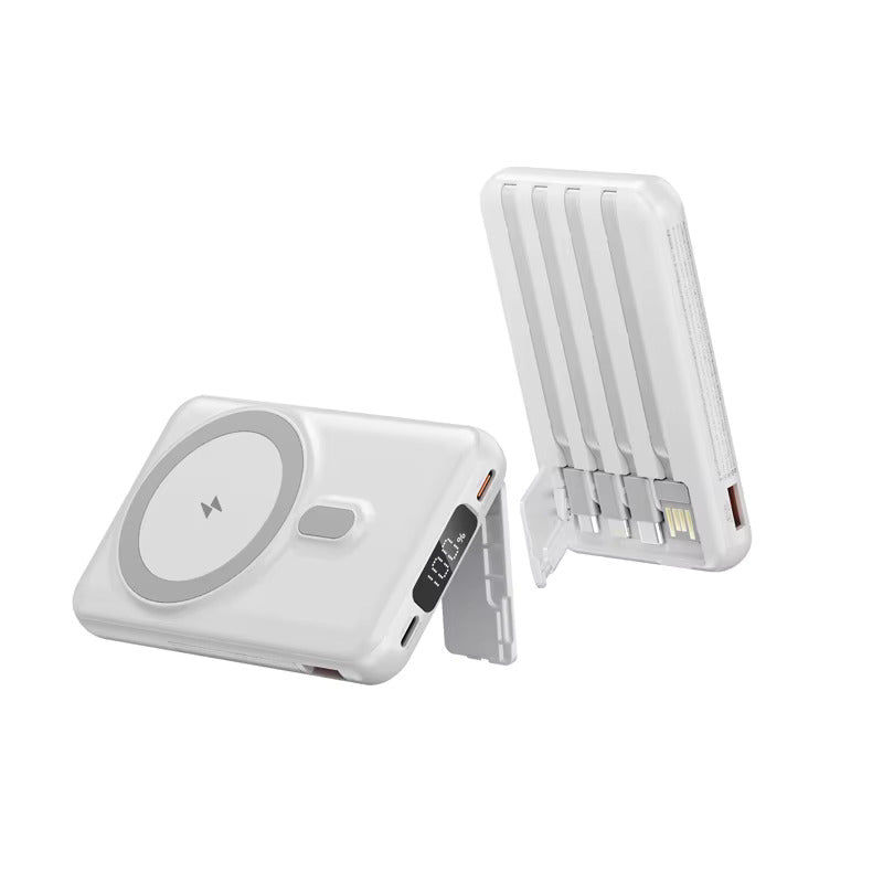 2-in-1 Mag-Safe Charging Station & Portable Battery