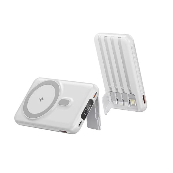 2-in-1 Mag-Safe Charging Station & Portable Battery